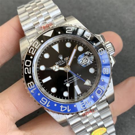 fake rolex gmt master ii batman|gmt master 2 batgirl.